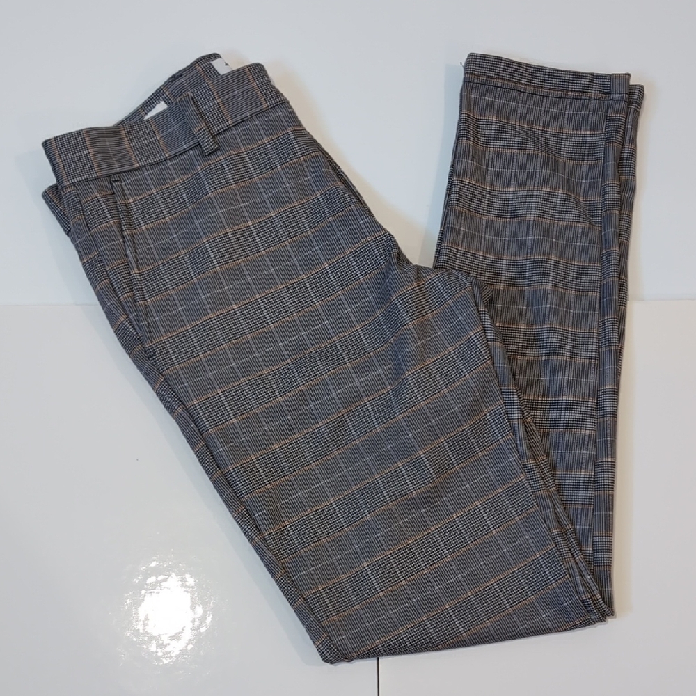 Jack And Jones Slim Fit Plaid Pants
